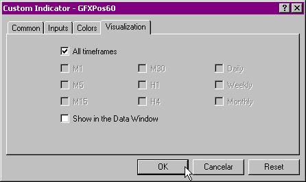 Instalao dos Indicadores de Posio GFXPos60/1440